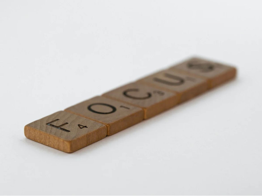 Scrabble tiles